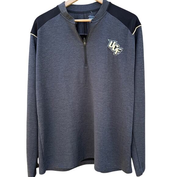 UCF Golden Knights Central Florida Pullover 1/4 zip sweatshirt Champion Size XL - Picture 1 of 5